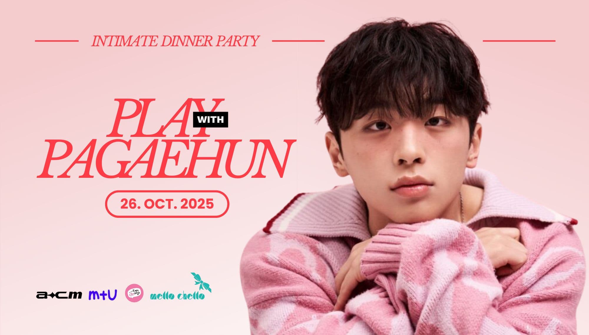 Play with Pagaehun Banner